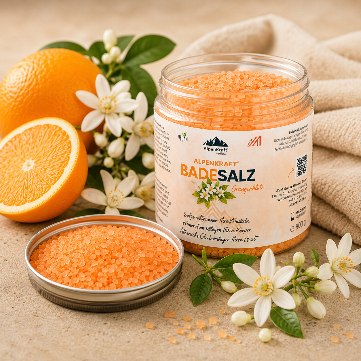 AlpenKraft® BadeSalz vital