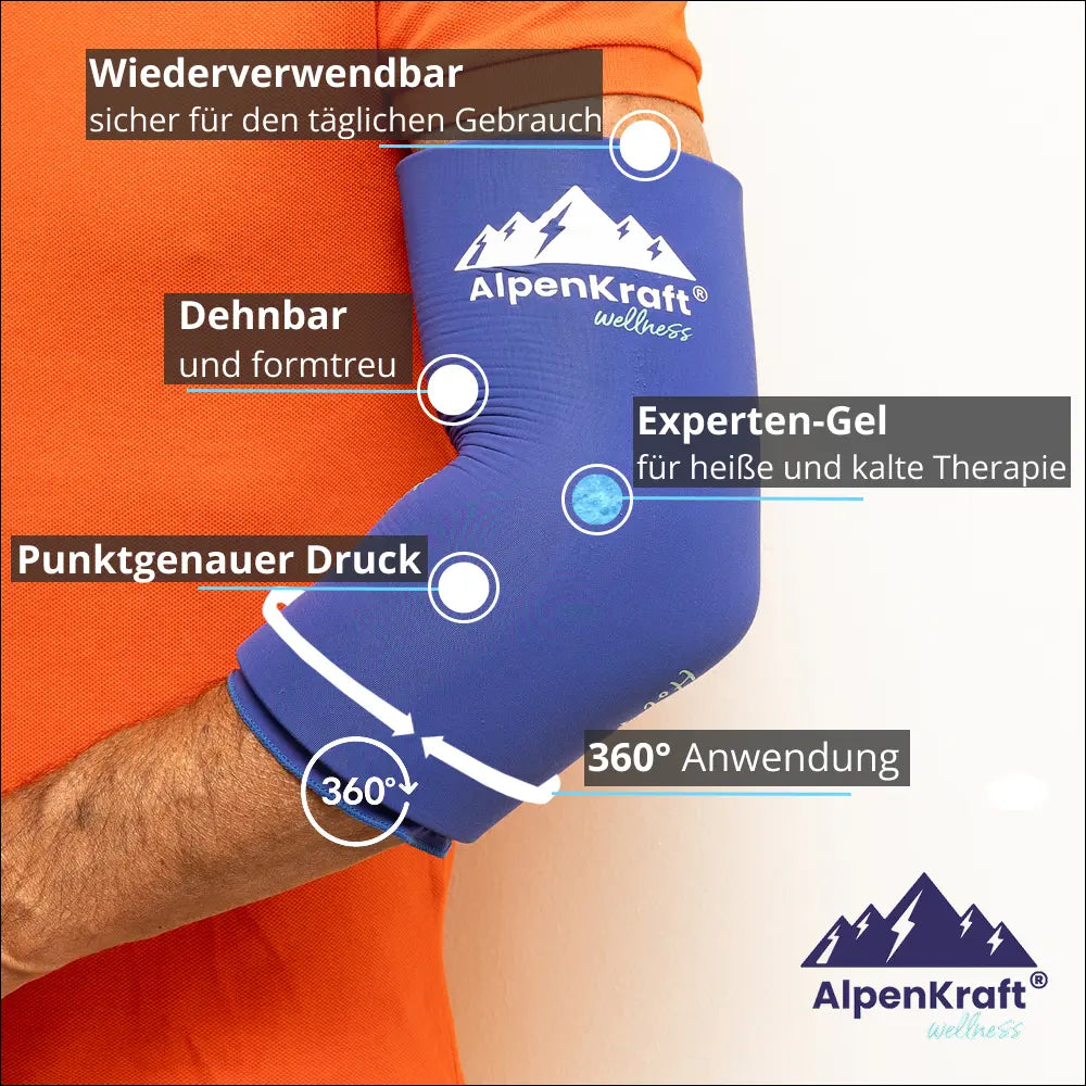 AlpenKraft® CompressieTherapie Gelhoezen
