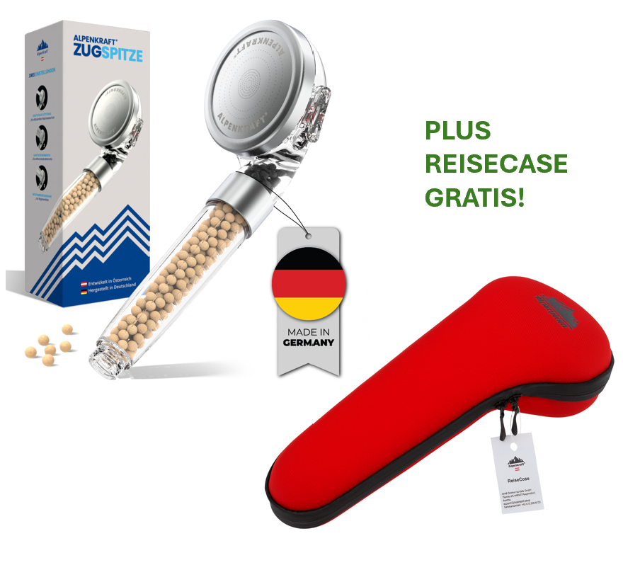 AlpenKraft® "ZugSpitze" Shower Head