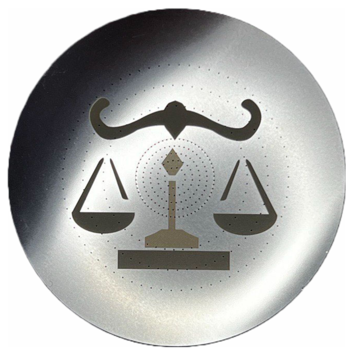 Streuscheibe "Waage"