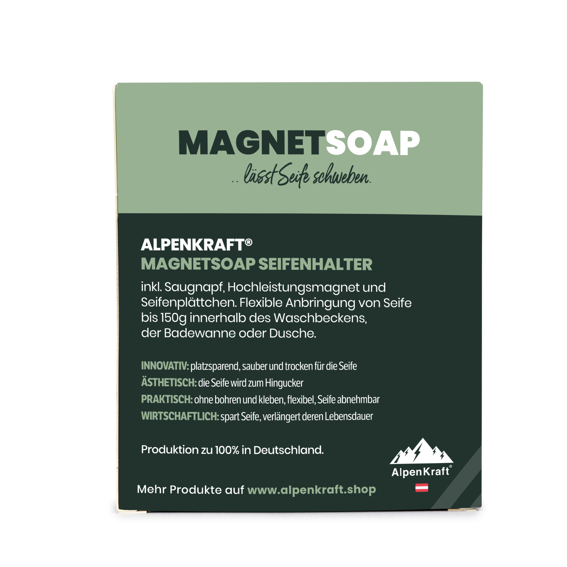 AlpenKraft® MagnetSoap zeephouder