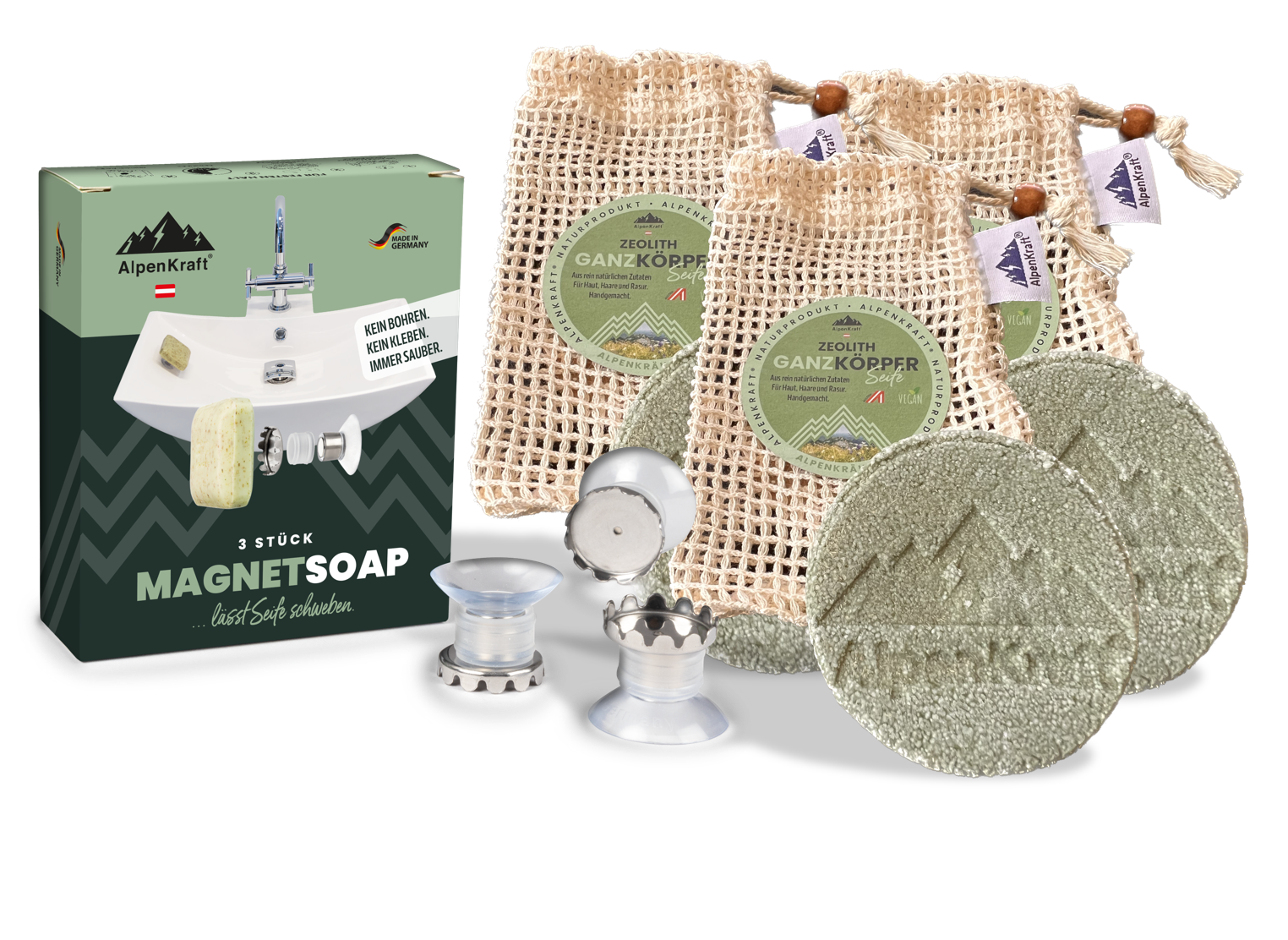 MagnetSoap en zeep-pakket
