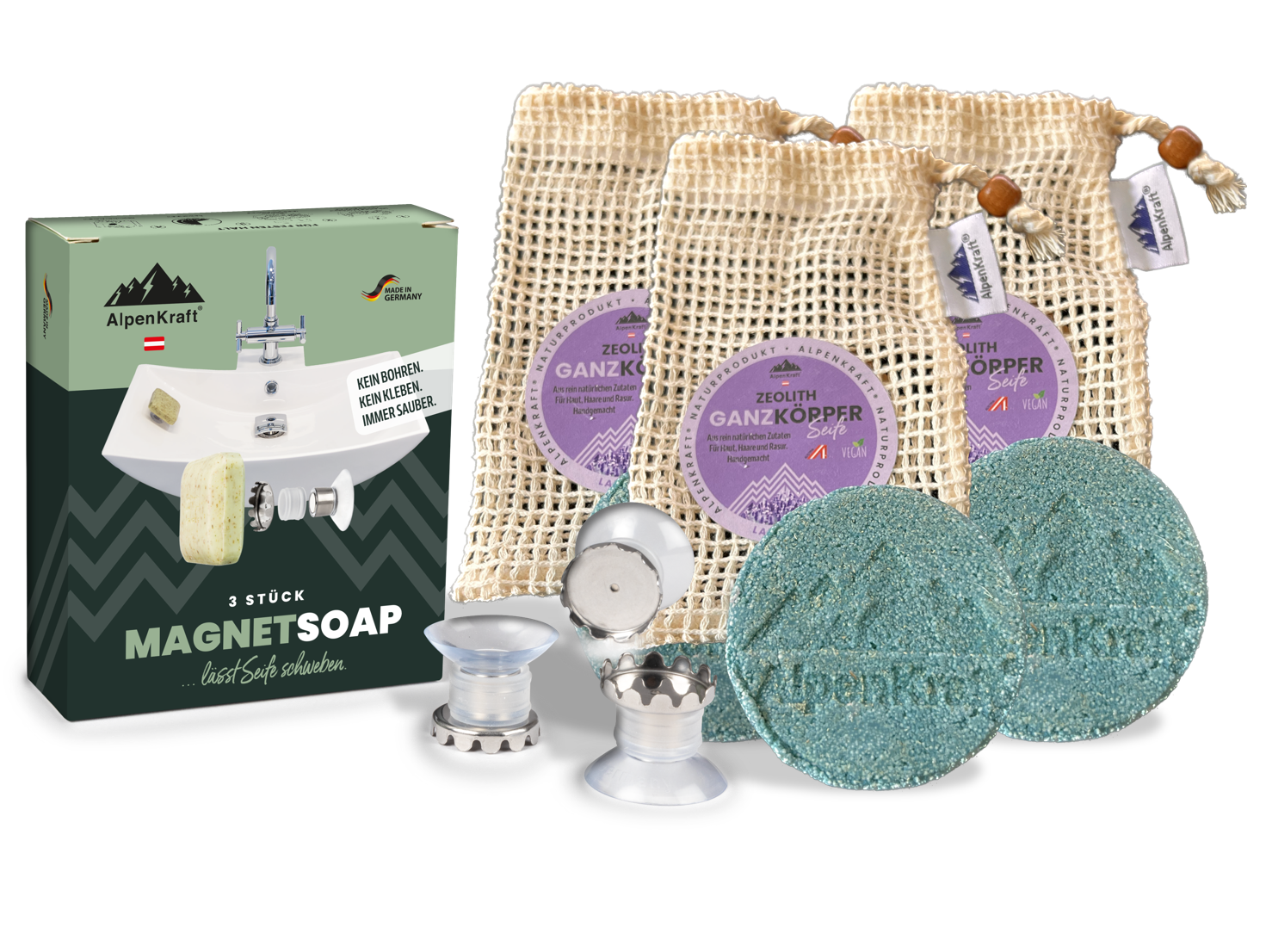 MagnetSoap en zeep-pakket