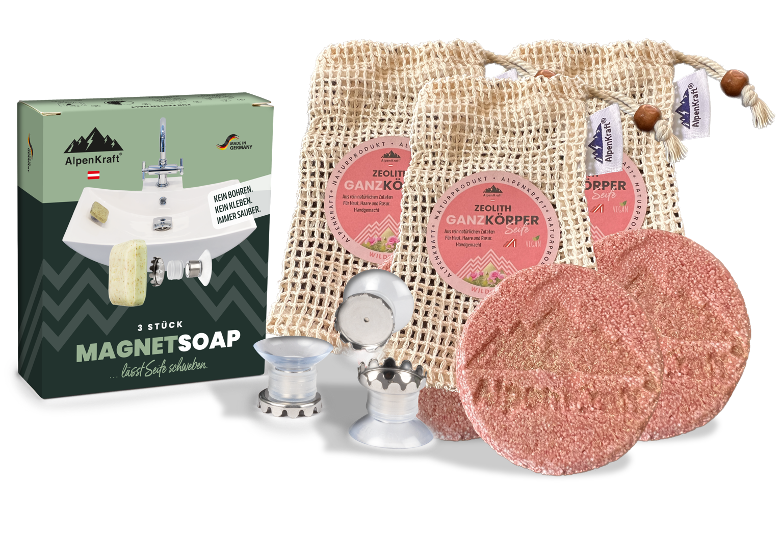 MagnetSoap en zeep-pakket