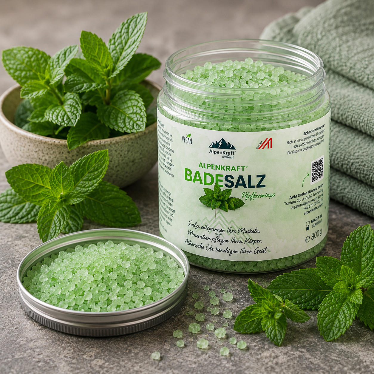 AlpenKraft® BadeSalz vital