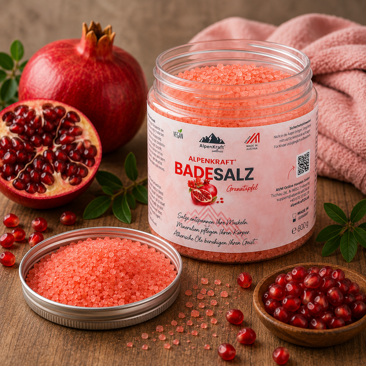 AlpenKraft® BadeSalz vital