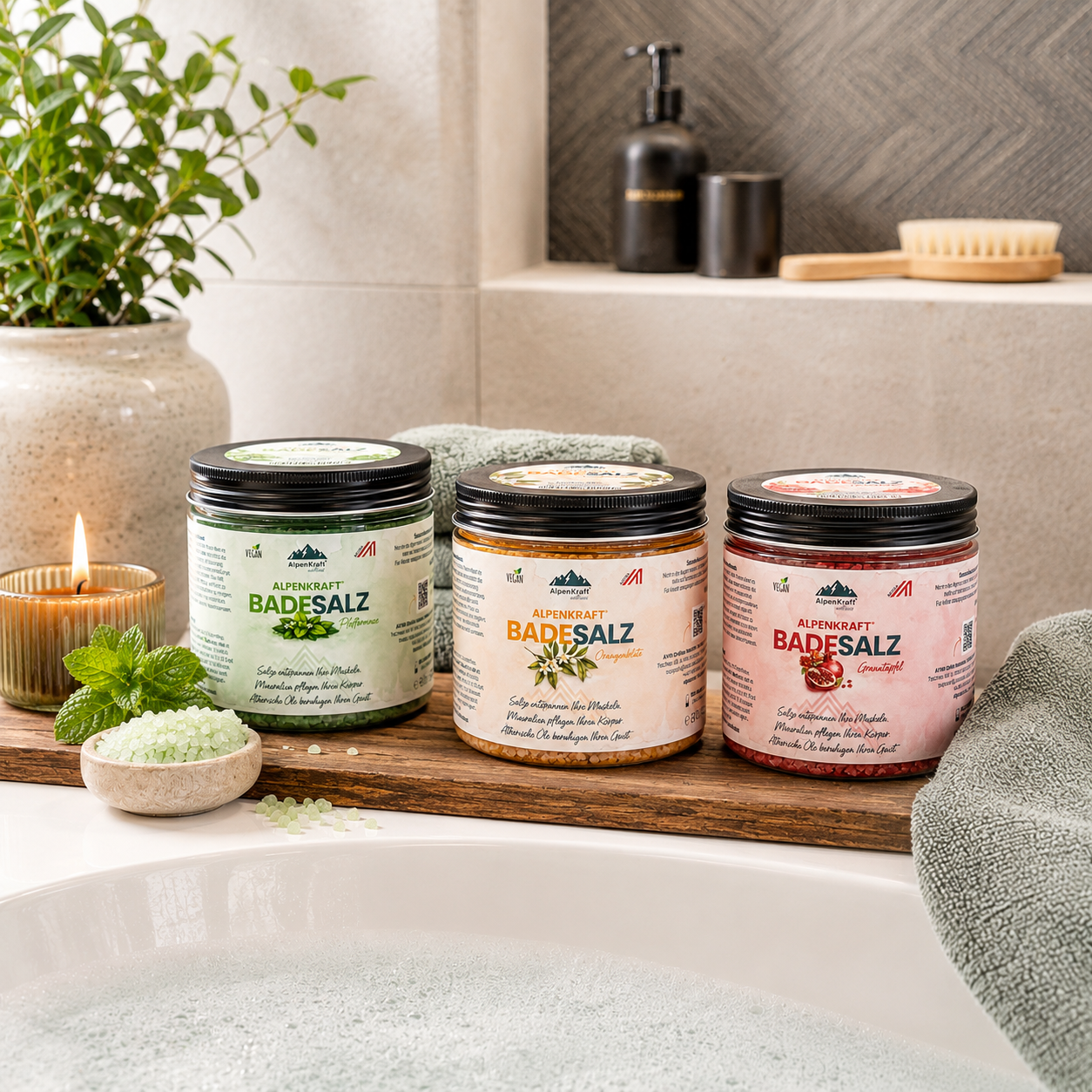AlpenKraft® BadeSalz vital