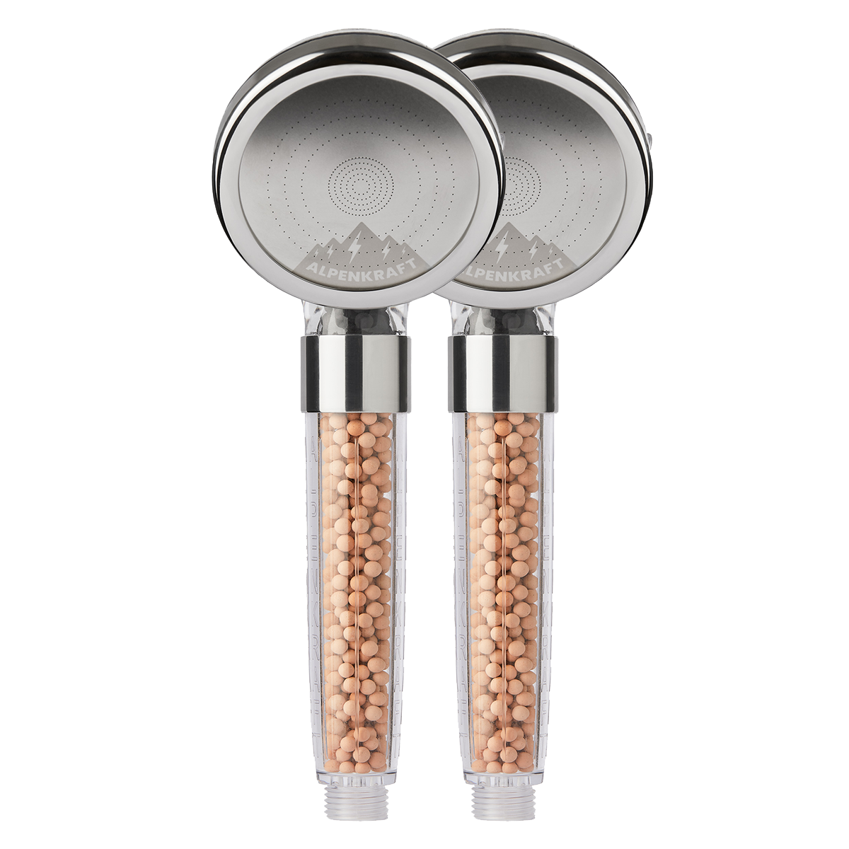 2x AlpenKraft® "ZugSpitze" shower head